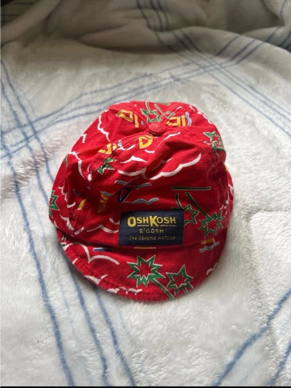 Vintage OshKosh B'gosh infant hat